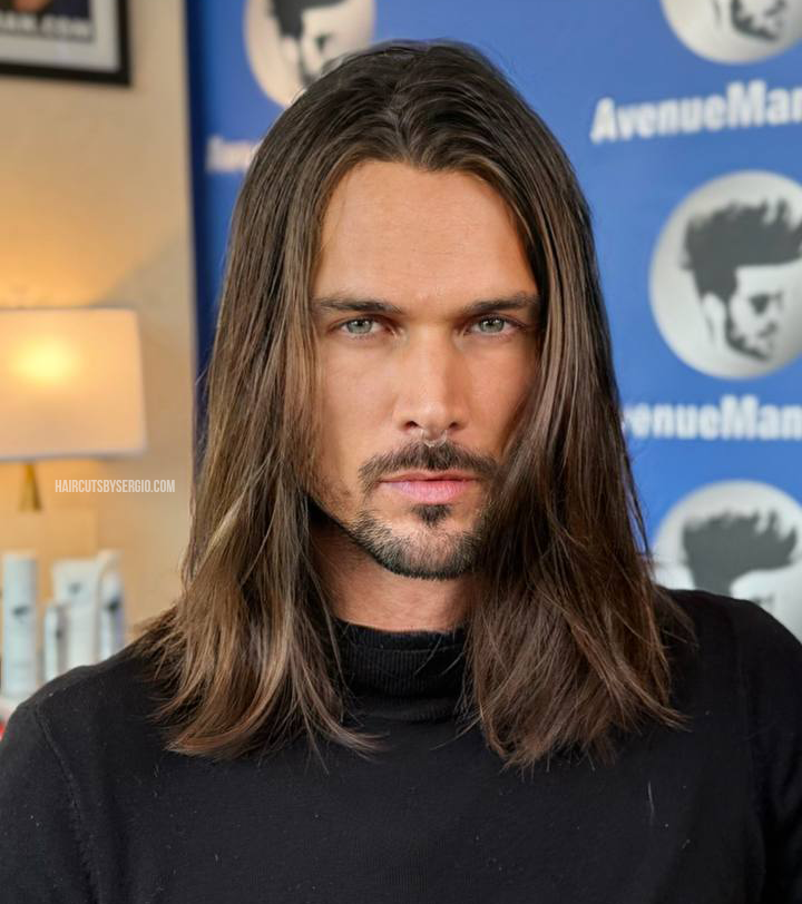 Men’s Long Hair Specialist in NYC – Sergio Slavnov – Haircuts By Sergio