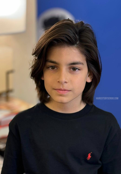 Stylish Long Haircuts for Boys: Back-to-School with Sergio Slavnov