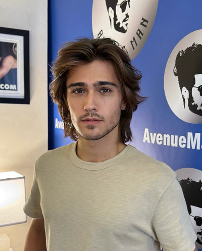 Mid-Length Men’s Haircut by NYC Stylist Sergio Slavnov