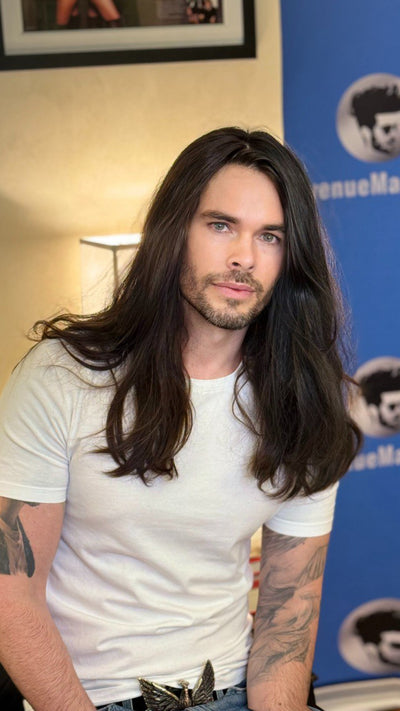Sergio Slavnov: Mastering the Art of Men's Long Hair in NYC's Creative Heart