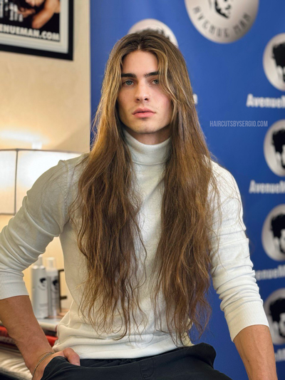 Long Hair Perfection with NYC's Top Men's Stylist