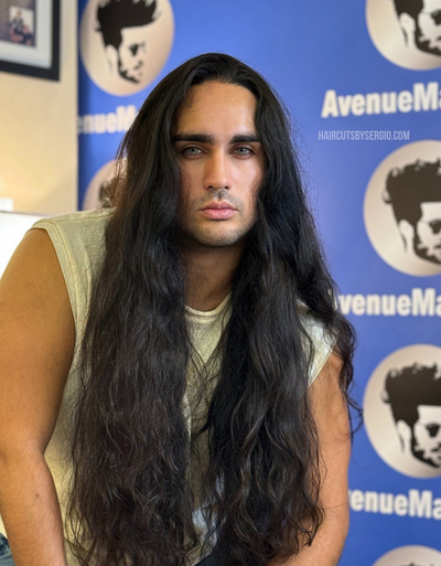 Long Hair Model Look: Top Cuts & Styles for Male Artists