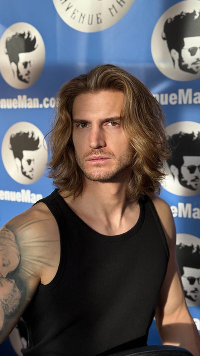 Blonde Waves Styled by NYC’s Top Men’s Hairdresser