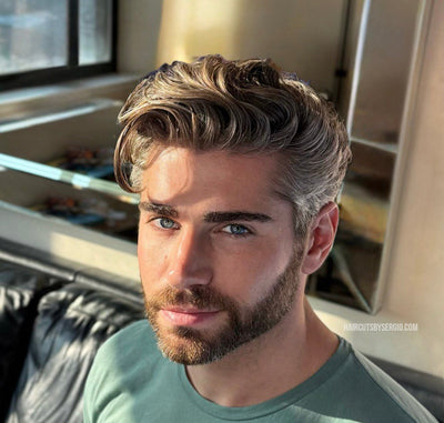 Structured Men’s Haircut by Sergio Slavnov | Avenue Man NYC