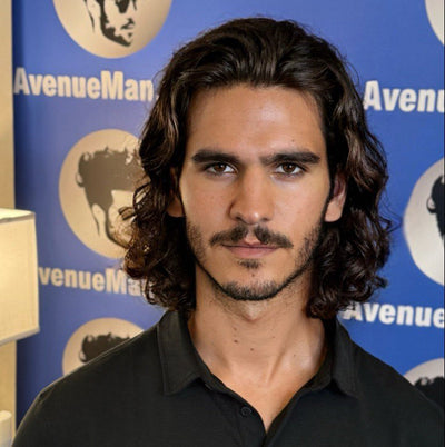 Long Wavy Men’s Haircut by Sergio Slavnov | Avenue Man NYC