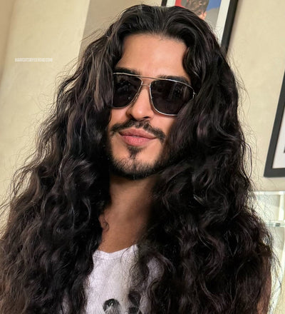 Long Wavy Haircut for Men by Sergio Slavnov | Avenue Man NYC