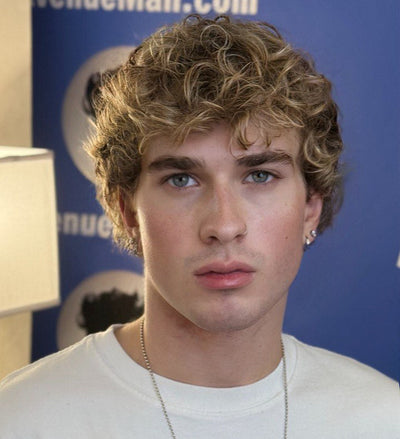 Curly Men’s Haircut by Sergio Slavnov | Defined, Natural Look