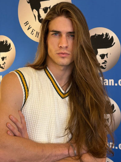 Long Hair Trim for Men: Michael Lightswitch Visits Sergio Slavnov