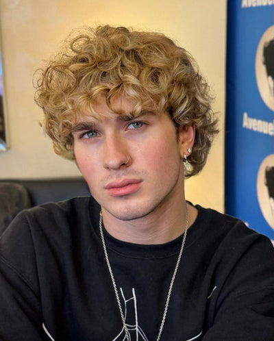 Curly Hair Trim for Men: Alex Refreshes His Look with Sergio